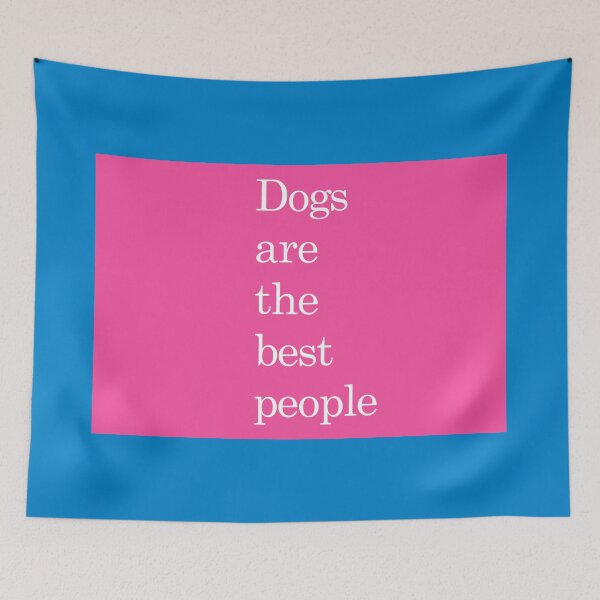 Item preview, Dogs are the best people designed and sold by Em&Nig.
