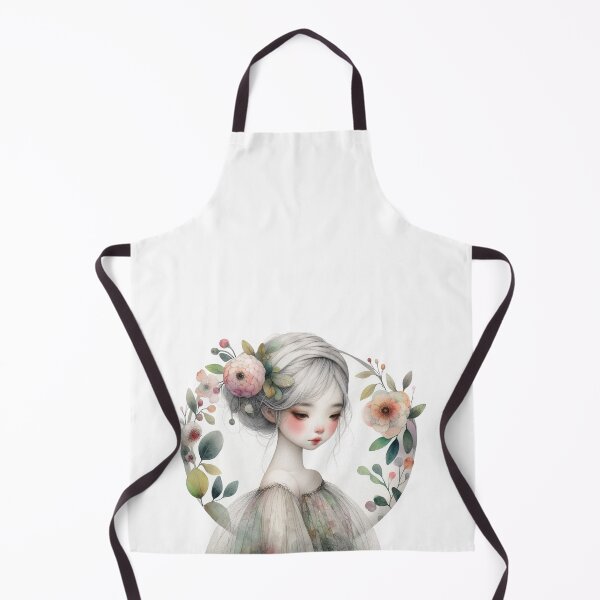 Item preview, Serene Spring Girl designed and sold by Beyondnote-Art.