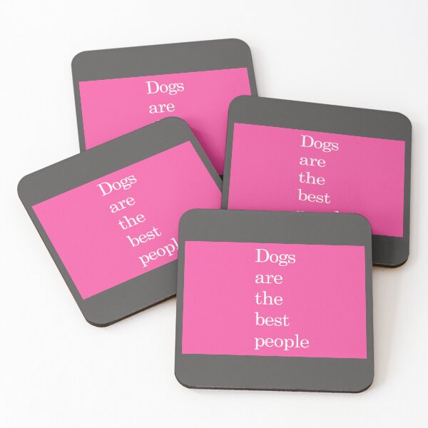 Item preview, Dogs are the best people designed and sold by Em&Nig.