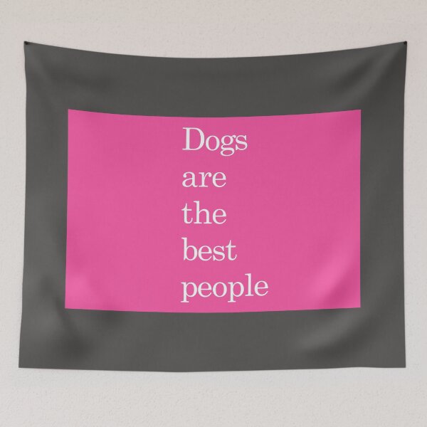 Item preview, Dogs are the best people designed and sold by Em&Nig.