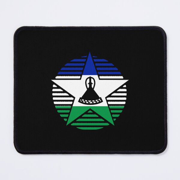 Item preview, Retro Lesotho Flag Star LS designed and sold by shitpostee.