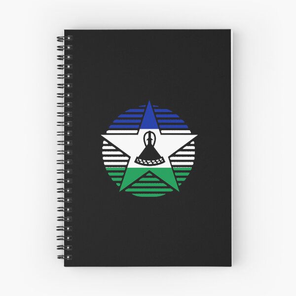 Item preview, Retro Lesotho Flag Star LS designed and sold by shitpostee.