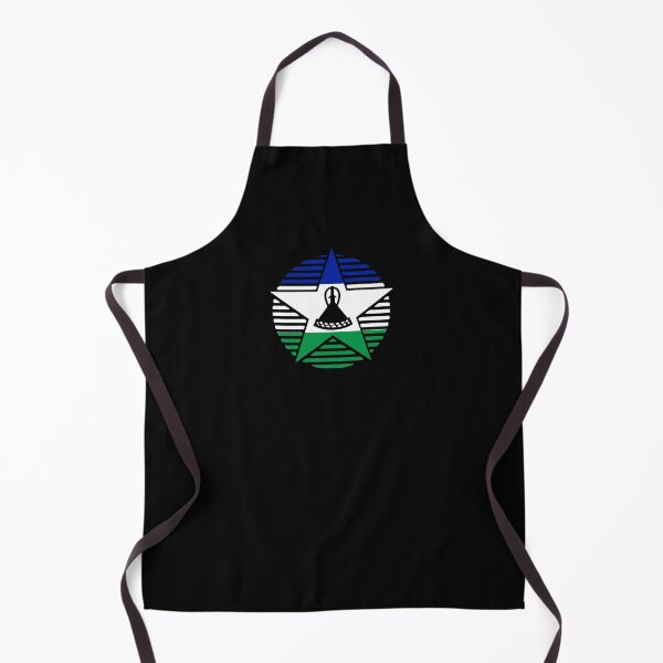 Item preview, Retro Lesotho Flag Star LS designed and sold by shitpostee.