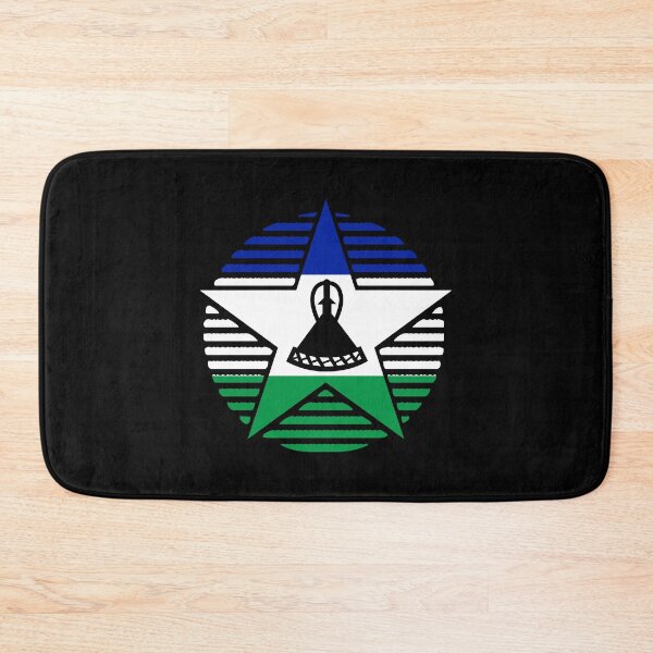 Item preview, Retro Lesotho Flag Star LS designed and sold by shitpostee.