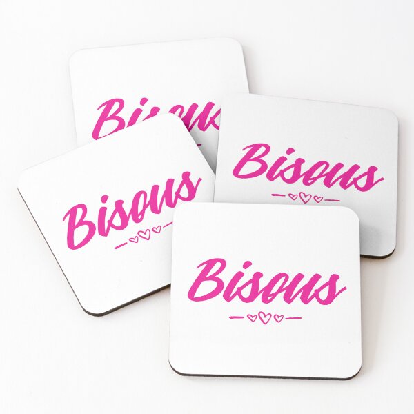 Aperçu de l'œuvre Bisous (rose) créée et vendue par planDpromotions.