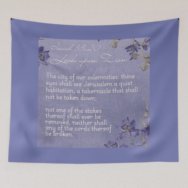 Item preview, Isaiah 33:20 designed and sold by Undonemadenew.
