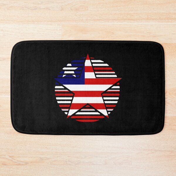 Item preview, Retro Liberia Flag Star LR designed and sold by shitpostee.