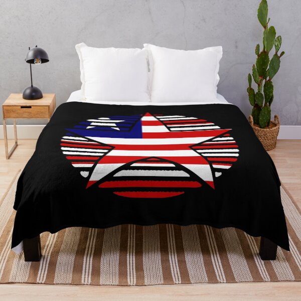 Item preview, Retro Liberia Flag Star LR designed and sold by shitpostee.