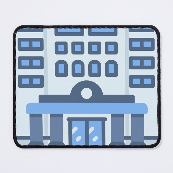 Item preview, Hotel Building - Hospitality Property Sticker for Travel & Accommodation designed and sold by Tr Creative Design.