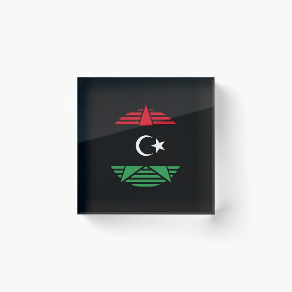 Item preview, Retro Libya Flag Star LY designed and sold by shitpostee.