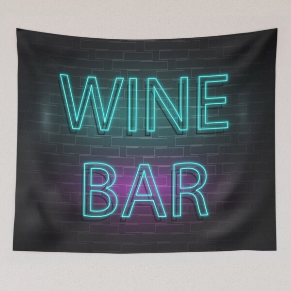 Item preview, Neon Wine Bar designed and sold by planDpromotions.