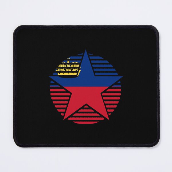 Item preview, Retro Liechtenstein Flag Star LI designed and sold by shitpostee.
