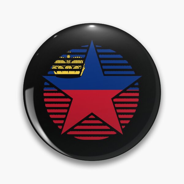Item preview, Retro Liechtenstein Flag Star LI designed and sold by shitpostee.