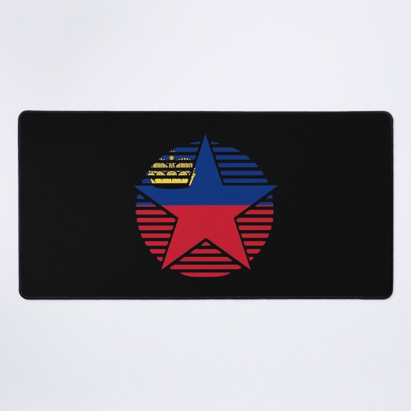 Item preview, Retro Liechtenstein Flag Star LI designed and sold by shitpostee.