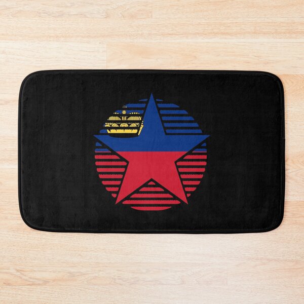 Item preview, Retro Liechtenstein Flag Star LI designed and sold by shitpostee.