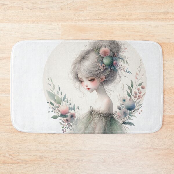 Item preview, Serene Spring Girl designed and sold by Beyondnote-Art.