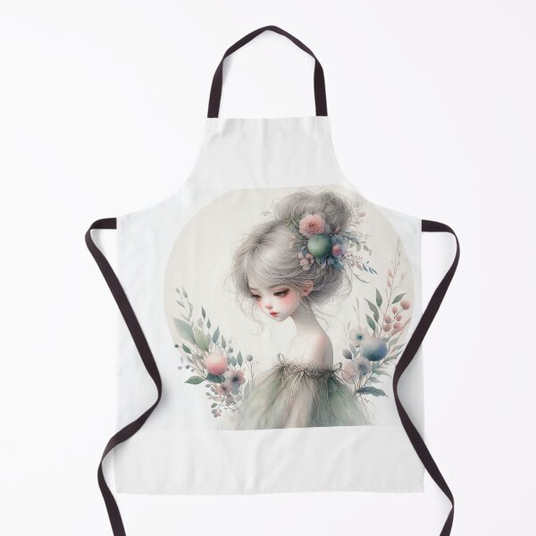 Item preview, Serene Spring Girl designed and sold by Beyondnote-Art.