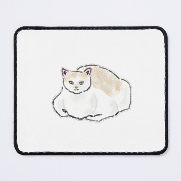 Item preview, Cute Chubby Cat Loafing Cat Loaf Art designed and sold by raun.draw.
