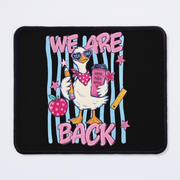 Item preview, We Are Back Goose Teacher Funny Back To School Student designed and sold by JoachimUnger.