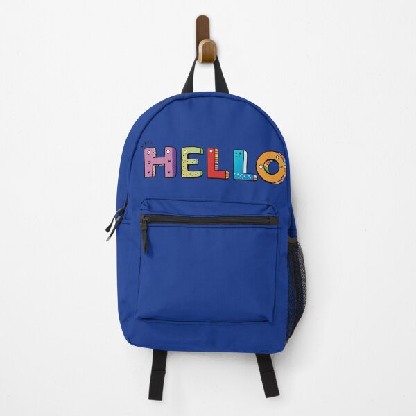 Item preview, Colorful HELLO Typography | Cute Retro Rainbow Lettering | Fun Positive Quote Design designed and sold by Rush2Buy.