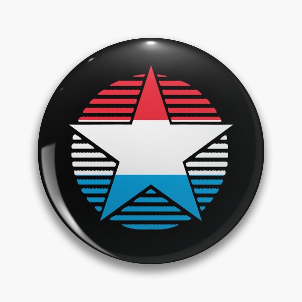 Item preview, Retro Luxembourg Flag Star LU designed and sold by shitpostee.