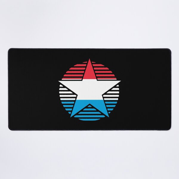 Item preview, Retro Luxembourg Flag Star LU designed and sold by shitpostee.