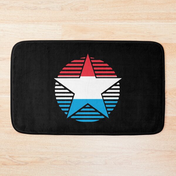 Item preview, Retro Luxembourg Flag Star LU designed and sold by shitpostee.