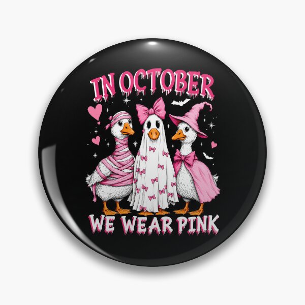 Item preview, In October We Wear Pink designed and sold by cabanalunaire.