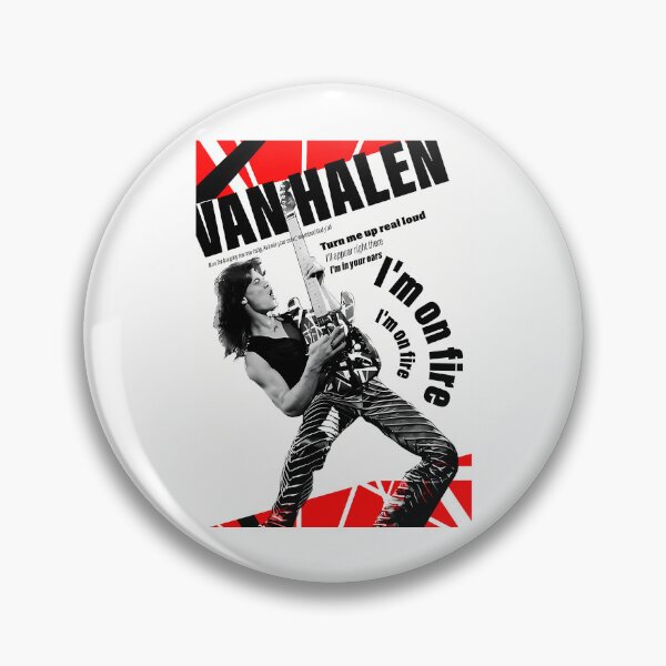 Item preview, Van Halen Rock Band Poster – Vintage Guitar designed and sold by Mirocatu.