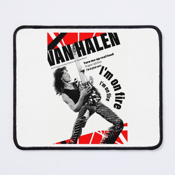 Item preview, Van Halen Rock Band Poster – Vintage Guitar designed and sold by Mirocatu.