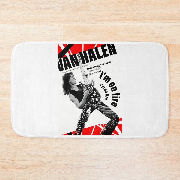 Item preview, Van Halen Rock Band Poster – Vintage Guitar designed and sold by Mirocatu.