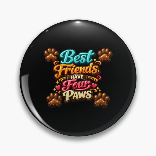 Item preview, Best Friends HAVE Four PAWS Pet Lover Typography designed and sold by SoyLamderma.