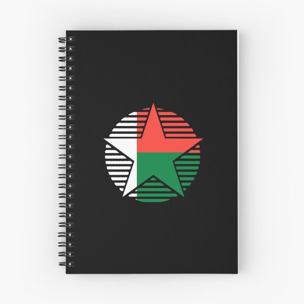 Item preview, Retro Madagascar Flag Star MG designed and sold by shitpostee.