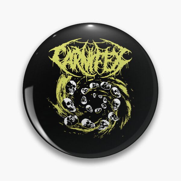 Item preview, Deathcore Metal Band Yellow Vortex Skulls Artwork designed and sold by marksangsida.
