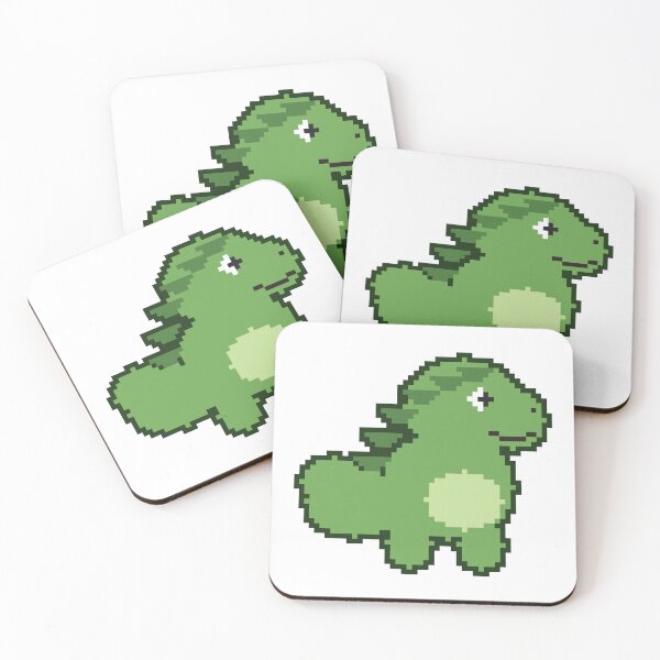 Item preview, Cute Pixel Art Dinosaur 8-Bit Design designed and sold by The-SilentPlace.