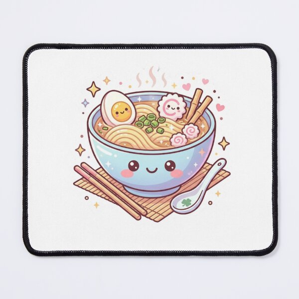 Item preview, Kawaii Ramen Bowl – Cute Food Sticker designed and sold by Cerys-GS.