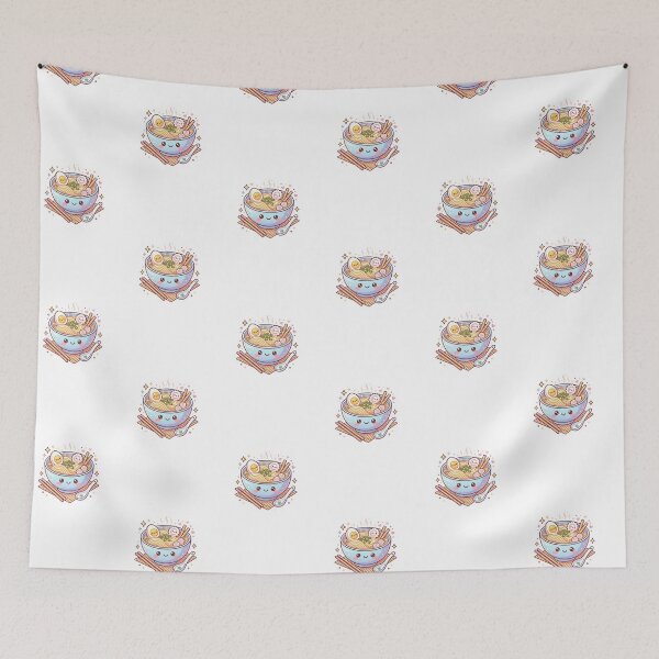 Item preview, Kawaii Ramen Bowl – Cute Food Sticker designed and sold by Cerys-GS.