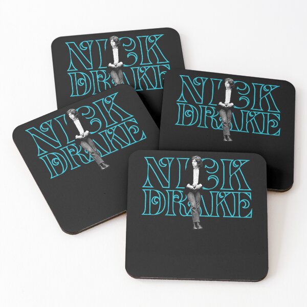 Item preview, Nick Drake Folk Singer Songwriter Blue Portrait designed and sold by AriannaKreiger.