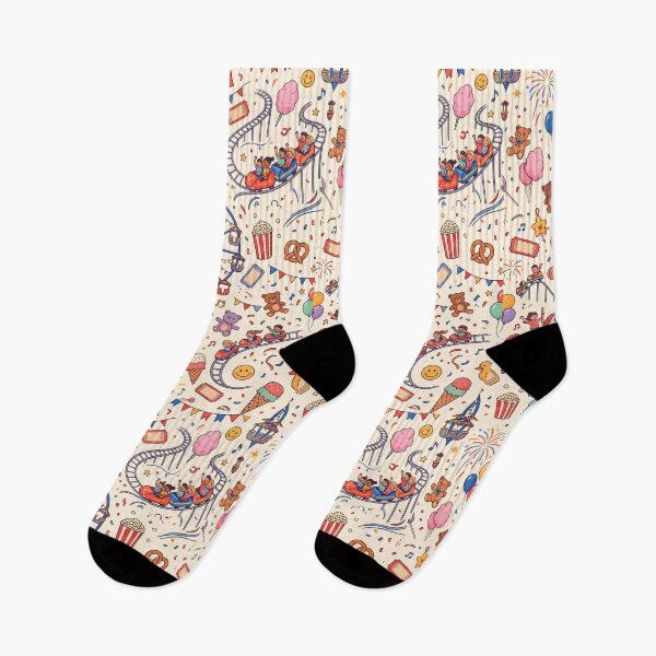 Item preview, Saturday Fun Fair | Colorful Carnival Seamless Pattern | Playful Weekend Aesthetic designed and sold by AP Digi Store.