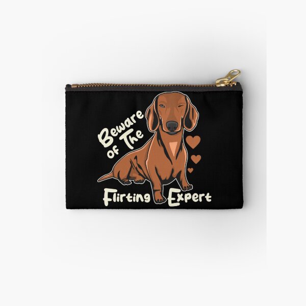 Item preview, Beware Of The Flirting Expert Dachshund Dog designed and sold by SoyLamderma.