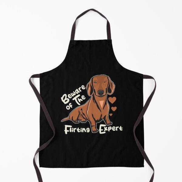 Item preview, Beware Of The Flirting Expert Dachshund Dog designed and sold by SoyLamderma.