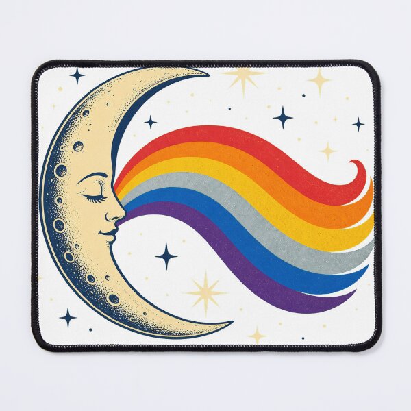 Item preview, Pride Rainbow Wildflowers – Retro Design designed and sold by Sunset Syndicate.