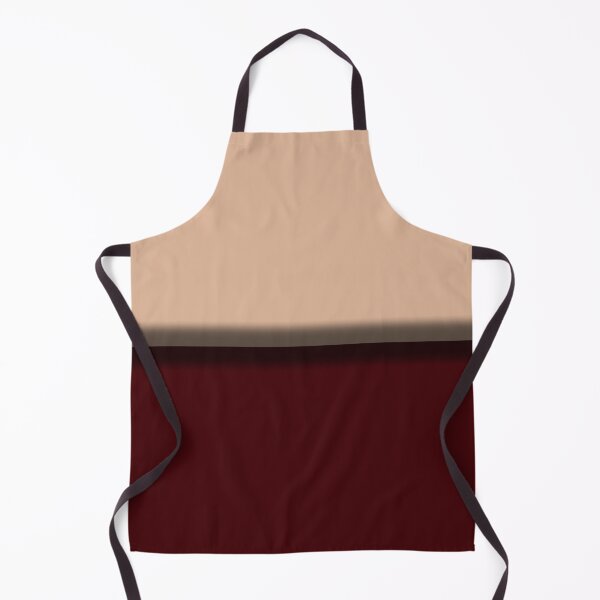 Item preview, Apricot Cream and Deep Maroon Horizontal Split designed and sold by pluielegere.