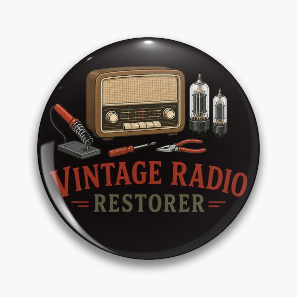 Item preview, Vintage Radio Restorer – Classic Radio Repair Design designed and sold by Tadeusz1.