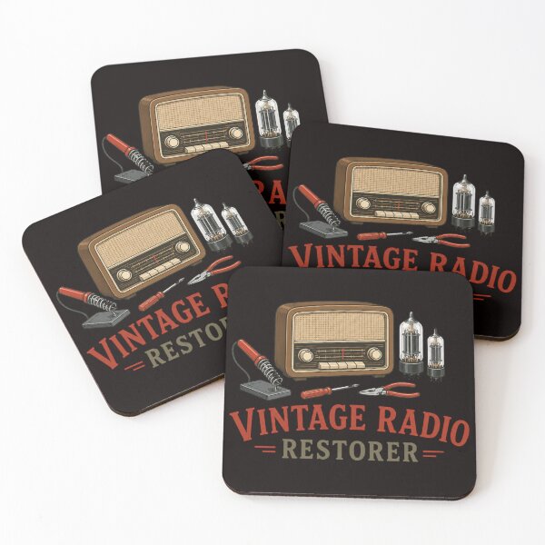 Item preview, Vintage Radio Restorer – Classic Radio Repair Design designed and sold by Tadeusz1.