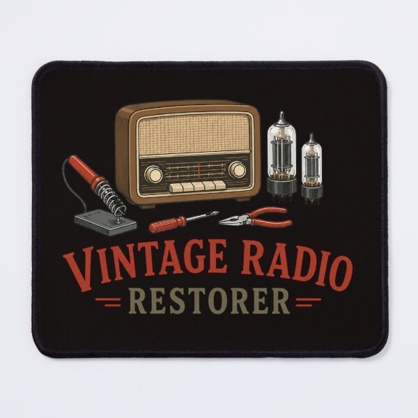 Item preview, Vintage Radio Restorer – Classic Radio Repair Design designed and sold by Tadeusz1.