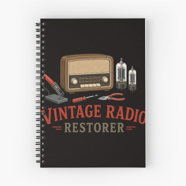 Item preview, Vintage Radio Restorer – Classic Radio Repair Design designed and sold by Tadeusz1.
