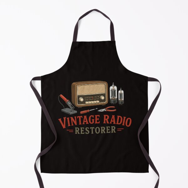 Item preview, Vintage Radio Restorer – Classic Radio Repair Design designed and sold by Tadeusz1.