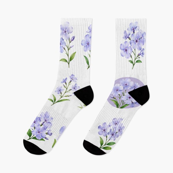 Item preview, Soft Blue Phlox Flower Bouquet Vintage Botanical Floral Aesthetic designed and sold by Rehnair.