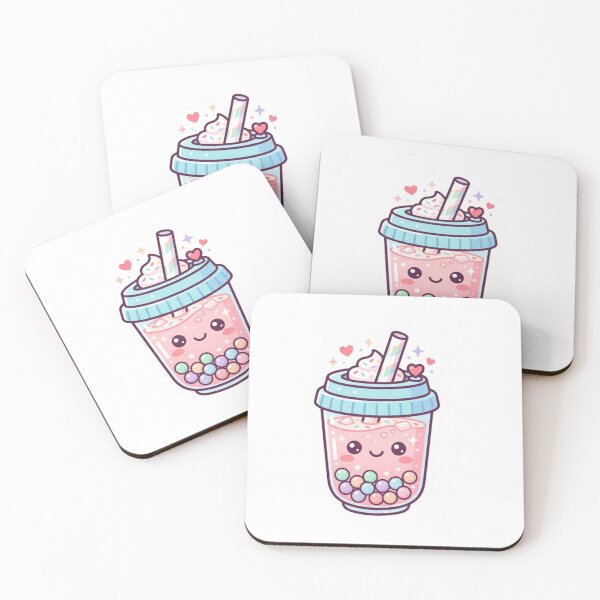 Item preview, Kawaii Bubble Tea – Cute Boba Sticker designed and sold by Cerys-GS.